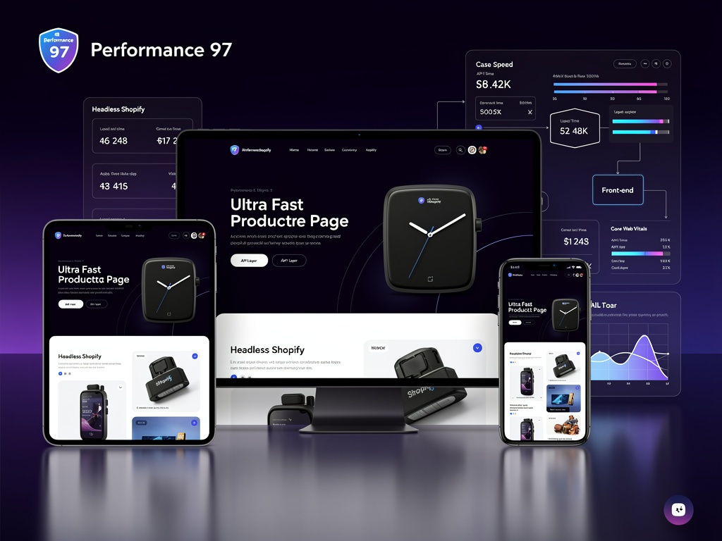 Luminos headless Shopify store